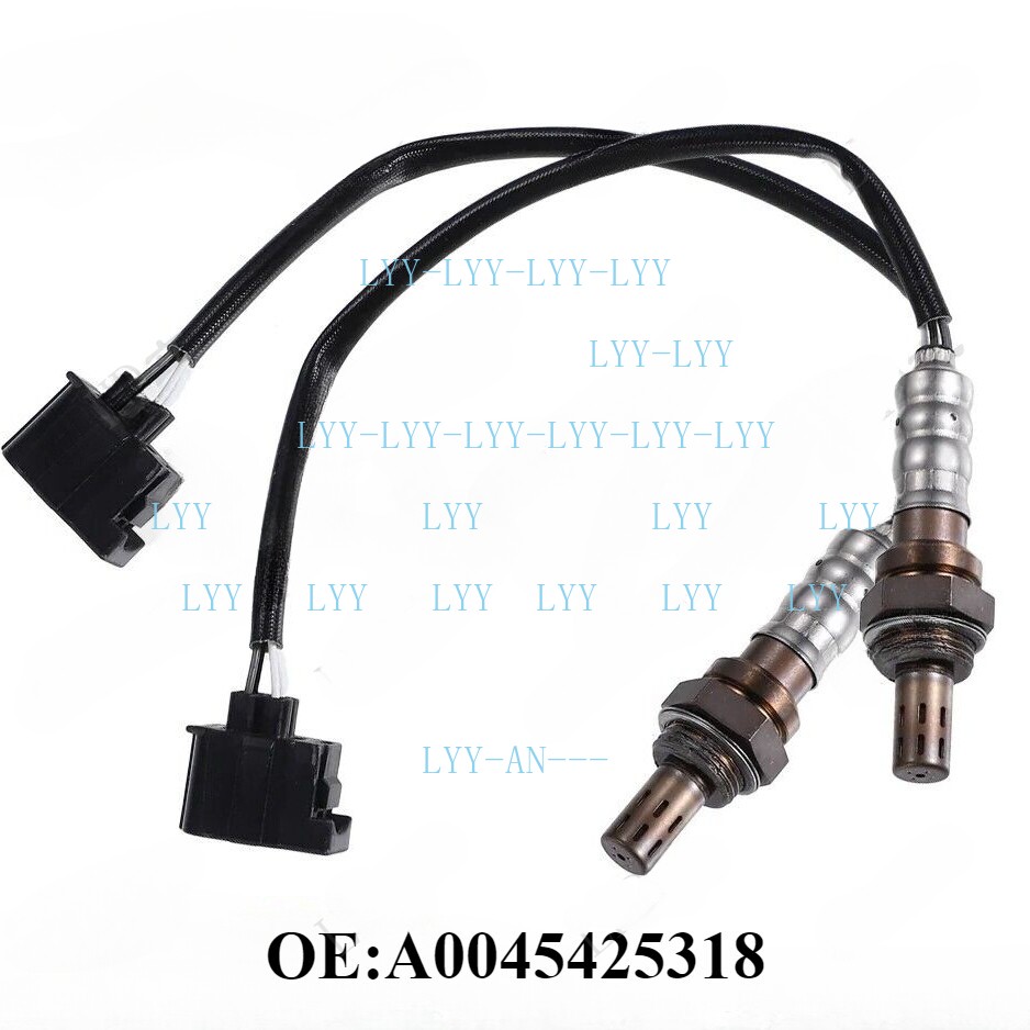 2Pcs Downstream&Upstream O2 Oxygen Sensor For Smart Fortwo 2007 451 2007-2001