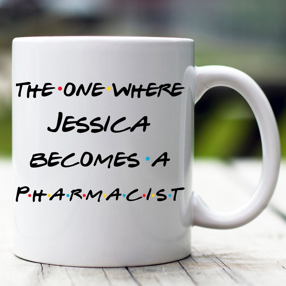 Personalized Pharmacist Graduation Mug Pharmacist Promotion Gift Graduation Gift