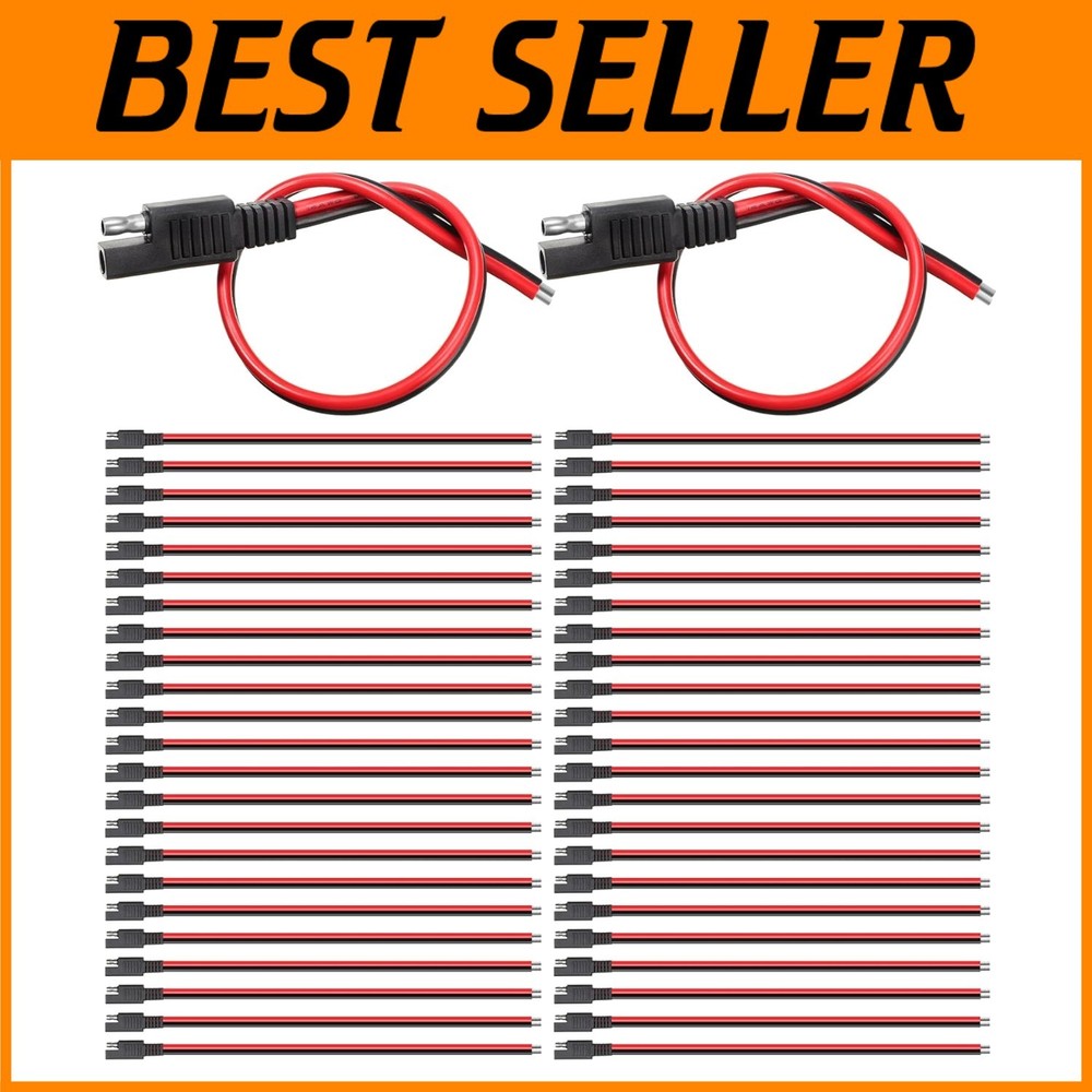 32-Piece 14 AWG Automotive Connectors for Battery Extensions
