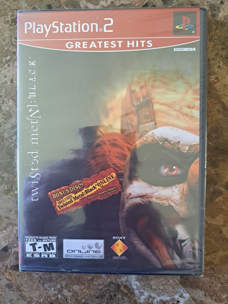PS2 Twisted Metal Black 