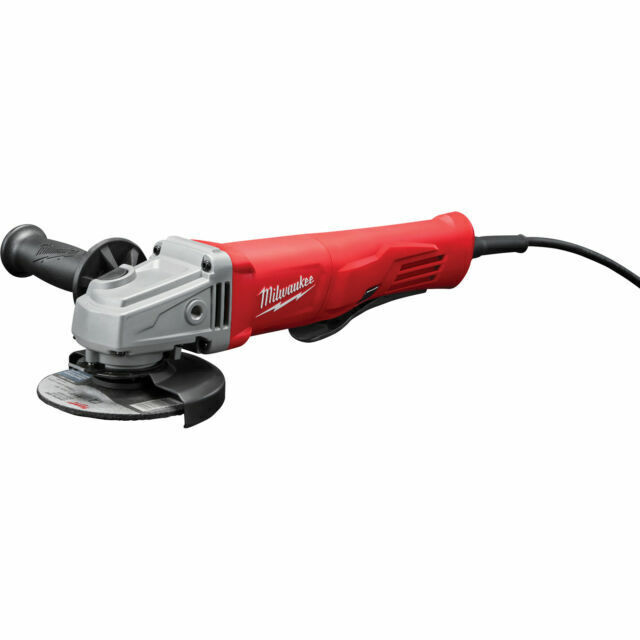 Milwaukee 6142-30 120V Red Angle Grinder for Power and Precision