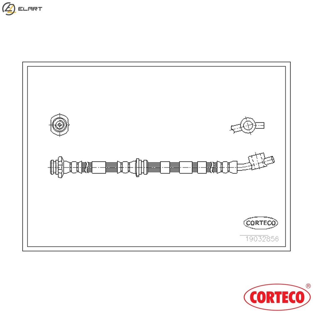 BRAKE HOSE 19032856 FOR NISSAN PRIMERA/Break/Traveller CD20T 2.0L QG18DE 1.8L