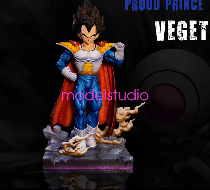GE-T Studio Dragon Ball Vegeta Resin Statue 1/4 Pre-order H43cm Painted New