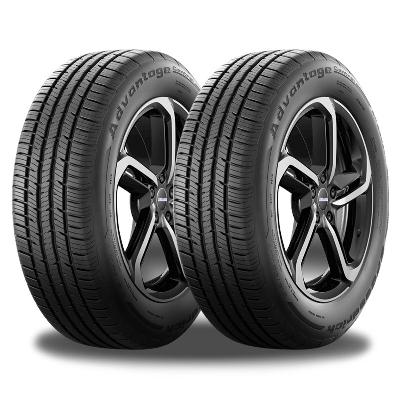 2 BFGoodrich Advantage Control 225/55R19 99V All Season 65K Mileage Warranty