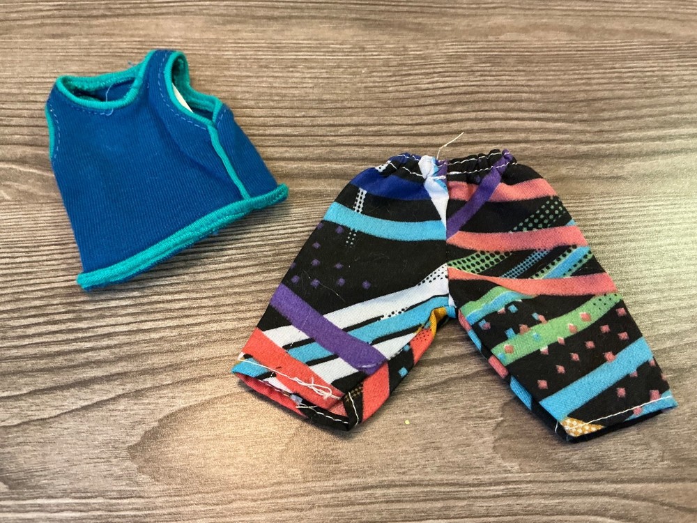 Mattel Barbie Ken Doll Clothes Shirt Shorts Swimsuit Shoes Set Lot