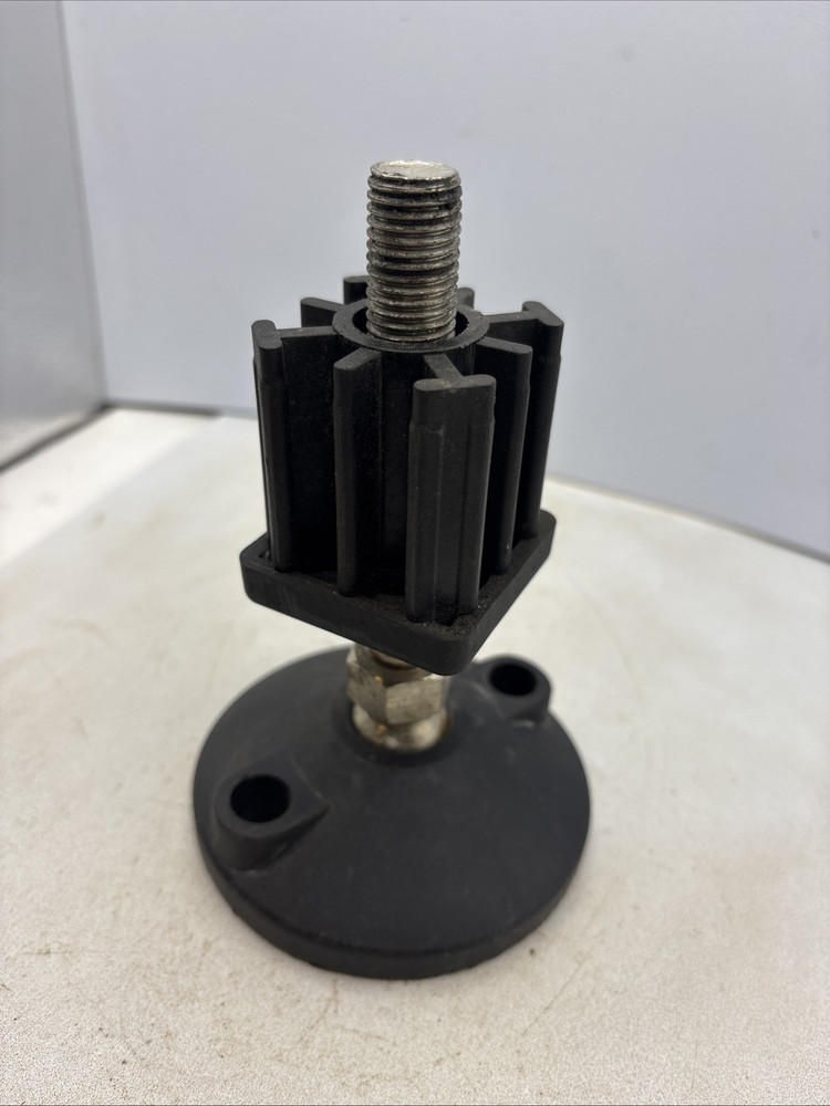 Swivel Leveling Feet 6-1/4” H 4” Base Dia 4-1/4” Shaft 3/4” Shaft Dia
