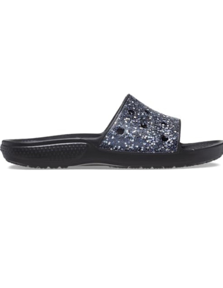 Crocs Classic Starry Glitter Star Slide Sandals Men's Size 11