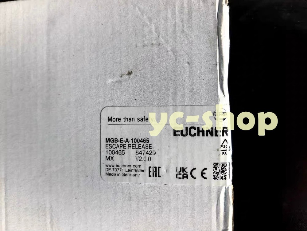 1PCS New EUCHNER MGB-E-A-100465 Safety switch Fast Ship FedEx or DHL*c