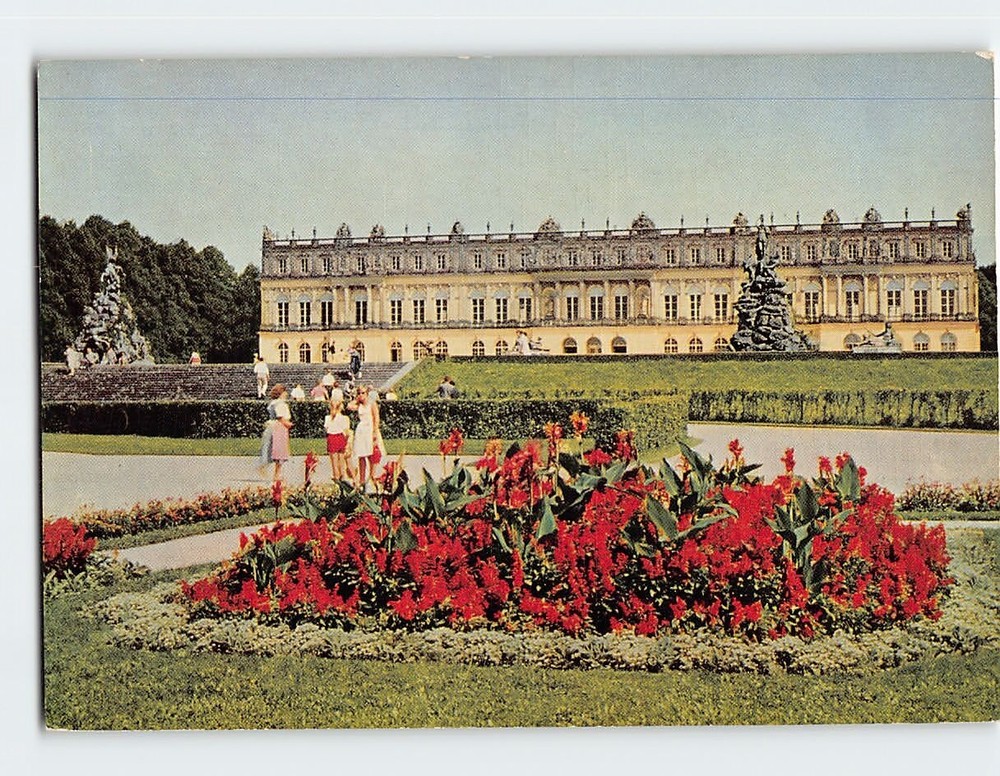 Postcard Schloss Herrenchiemsee, Germany
