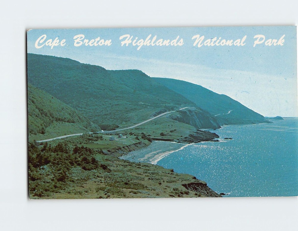 Postcard Cape Breton Highlands National Park Nova Scotia Canada