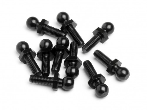 HPI Ball Stud, 4.8X15mm, (10pcs), RS4, Sport 3 HPI86897