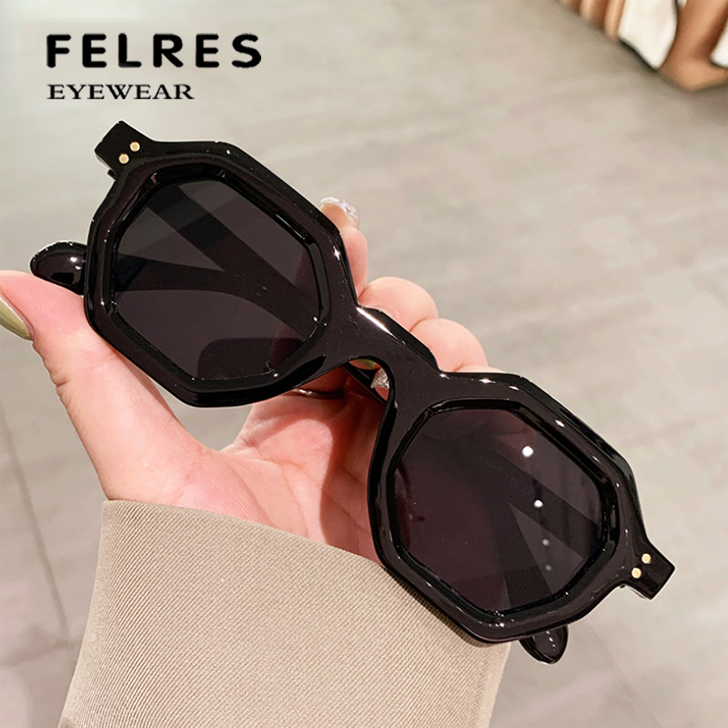 Stylish Polygonal Sunshade Sunglasses for Men and Women Driving Outdoor Sports