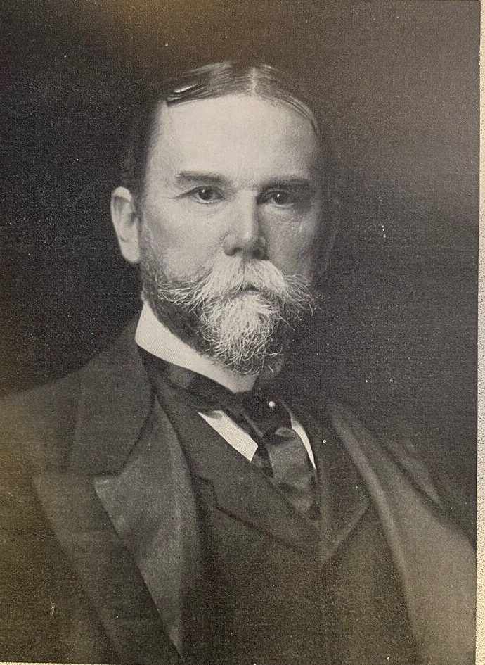 1906 Vintage Magazine Illustration Politician John Hay
