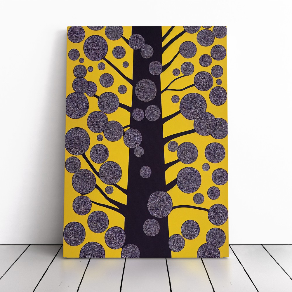 Bold Abstract Tree No.6 Canvas Wall Art Print Framed Picture Decor Dining Room