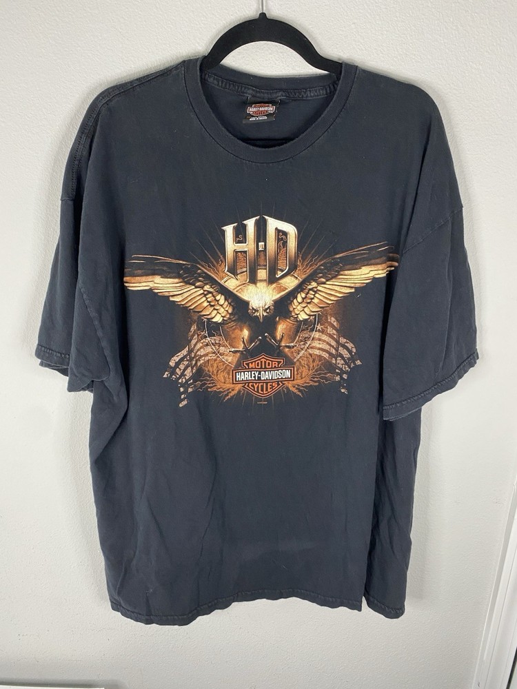 Harley Davidson Graphic Eagle 2009 Men’s Size XXL Biker T-shirt