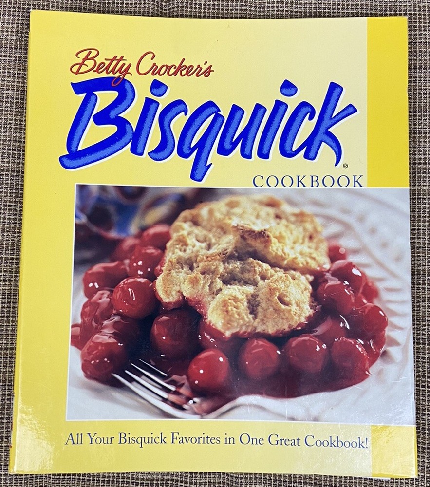 2000 Betty Crocker s Bisquick Cookbook Hardcover Spiral