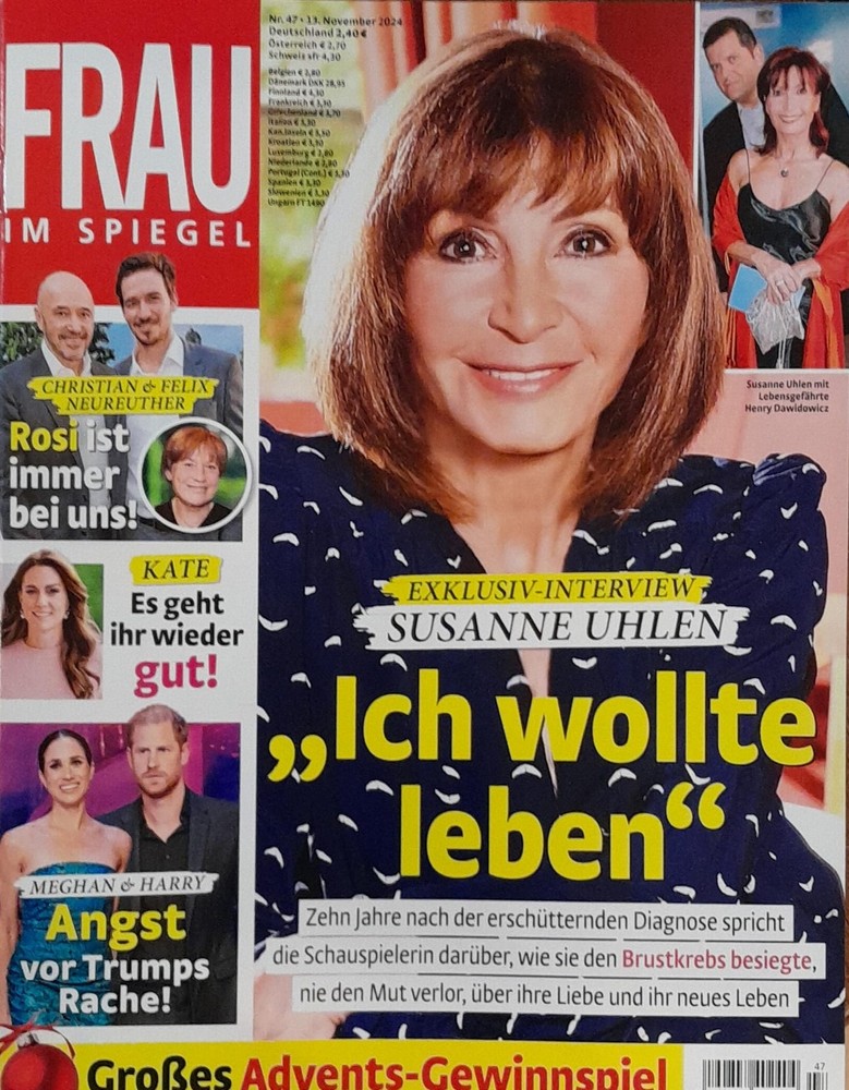 Frau Im Spiegel Magazine Issue 47