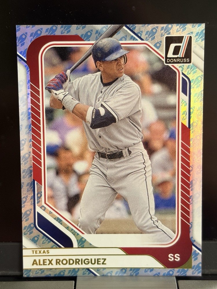 2026 Donruss Baseball Rockets Emoji Foil Parallel Exclusive Alex Rodriguez