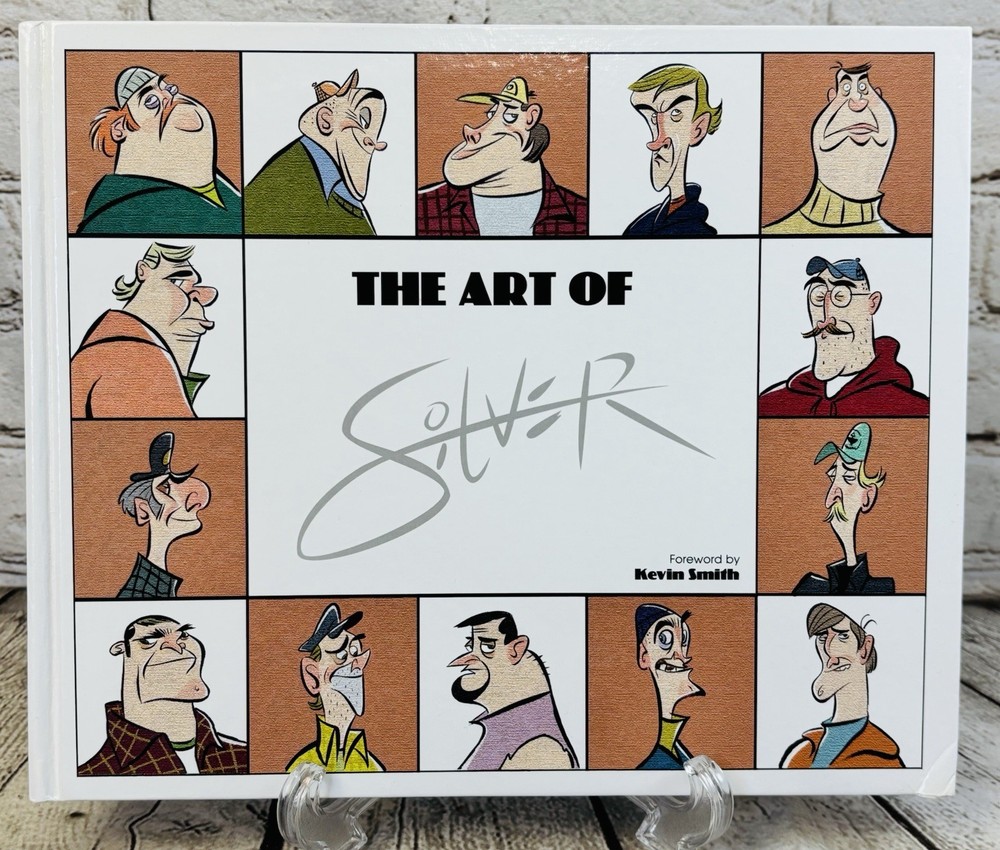 The Art of Silver Stephen Silver Signed Sketchbook HC 1st Print