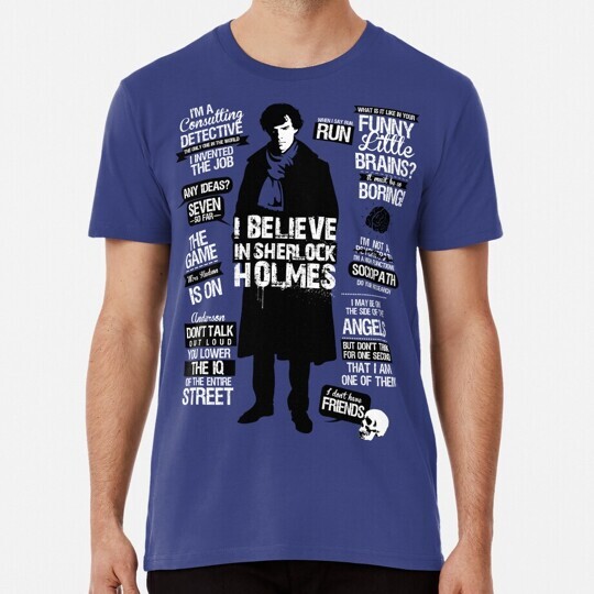 Detective Quotes S to 5XL Made in the USA T-Shirt