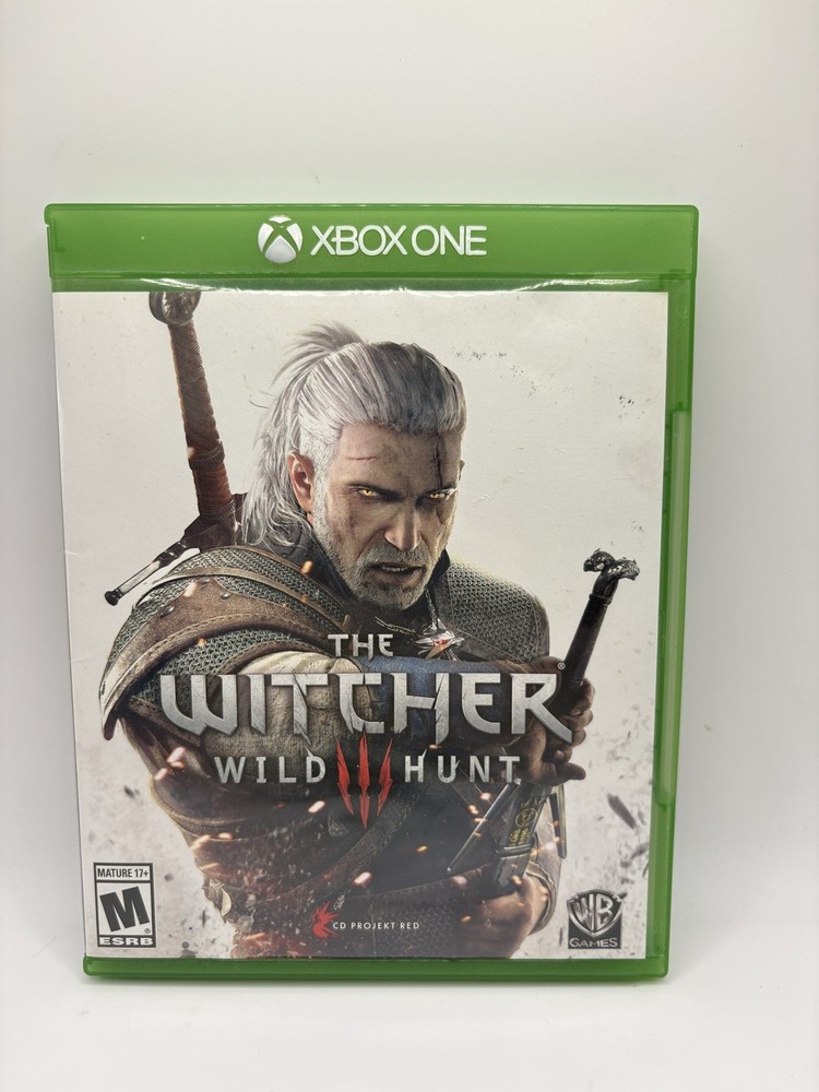 The Witcher 3: Wild Hunt (Microsoft Xbox One, 2015) Complete with Manual CIB