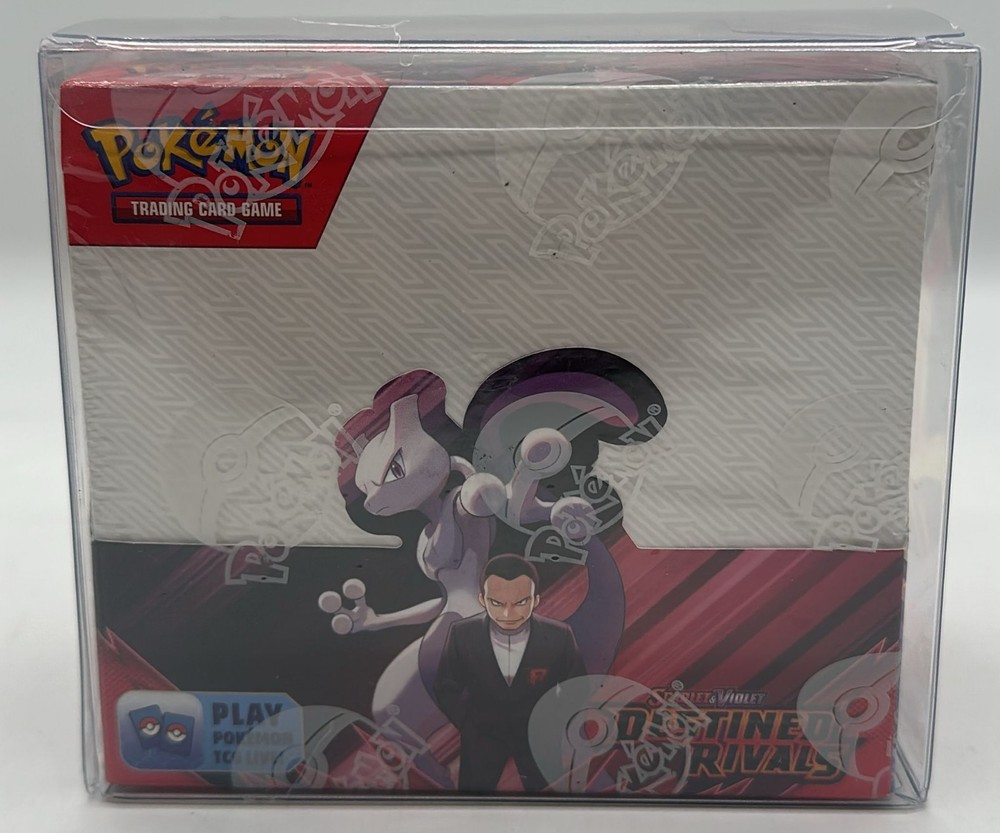 Pokemon TCG Scarlet & Violet Destined Rivals Booster Box SEALEDPROBSTEIN123 is actively accepting CONSIGNMENTS !!