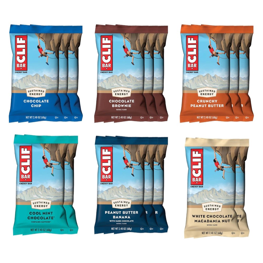 - Variety Pack - 6 Flavors - Made with Organic Oats - Energy Bars - Non-GMO -...