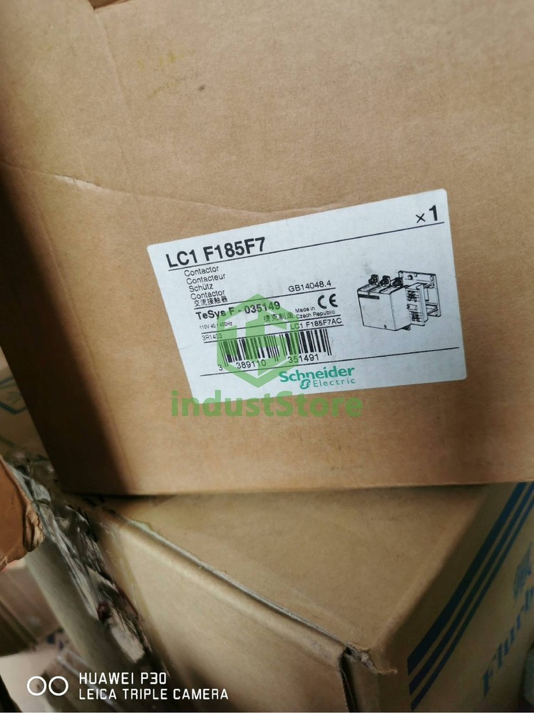 1PC NEW Schneider Electric LC1-F185F7 LC1F185F7 3PST DIN Rail 110V PLC Contactor