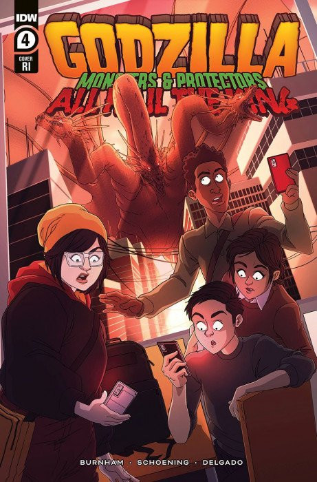 Godzilla Monsters and Protectors 4 CGC VF NM IDW RI 1 10 Variant