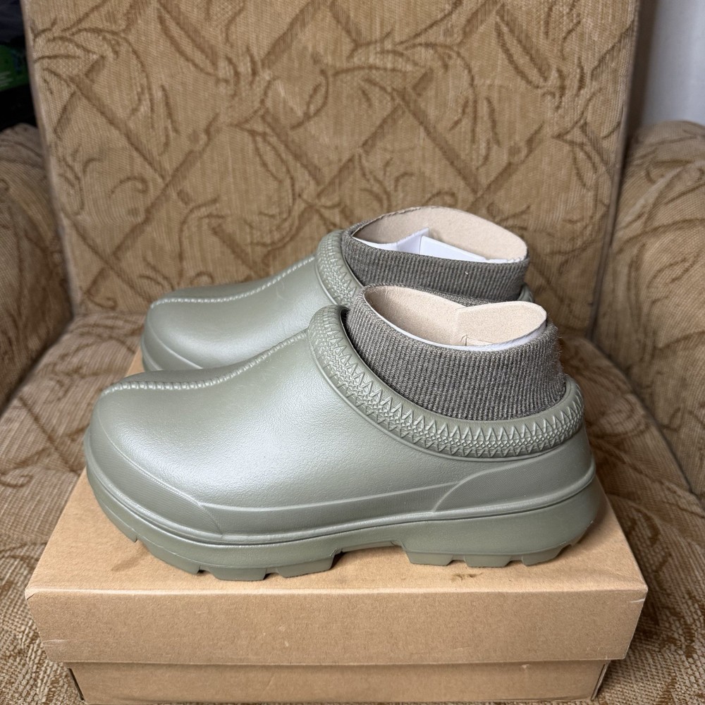 UGG Women's 7 Tasman X Clogs Waterproof Shoes Green 1125730