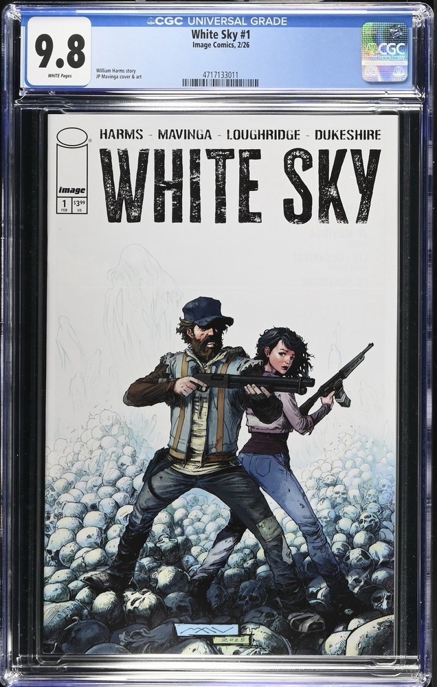 White Sky #1 - CGC 9.8 - Key Issue 1st First Printing Image Comics