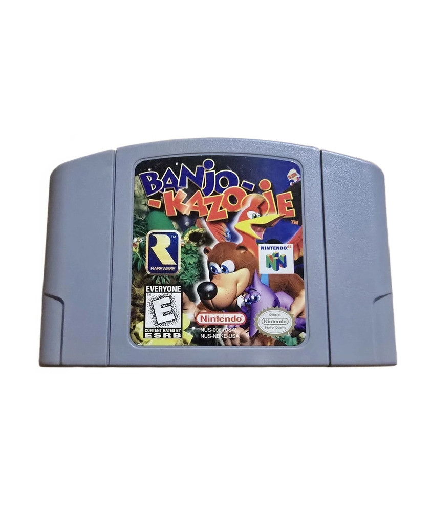 BANJO-KAZOOIE 64 Games For Nintendo N64 US Version USA Shipping