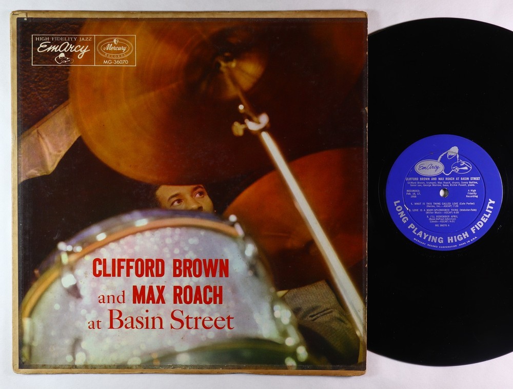 Clifford Brown & Max Roach - At Basin Street LP - EmArcy - MG 36070 Mono DG