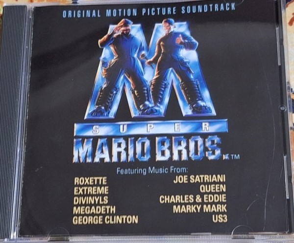 Super Mario Brothers Bros Soundtrack Ost 1993 Cd