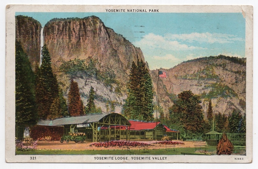 1920s? WB - CLOSEOUT - Yosemite Lodge - Yosemite Nat'l Park, California