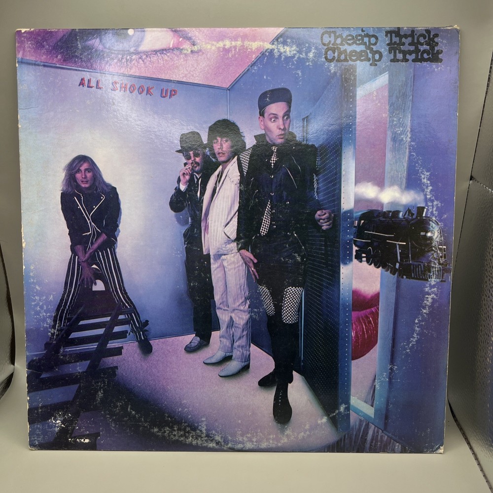 Cheap Trick All Shook Up Epic BL-36498 Rock Vinyl LP Record