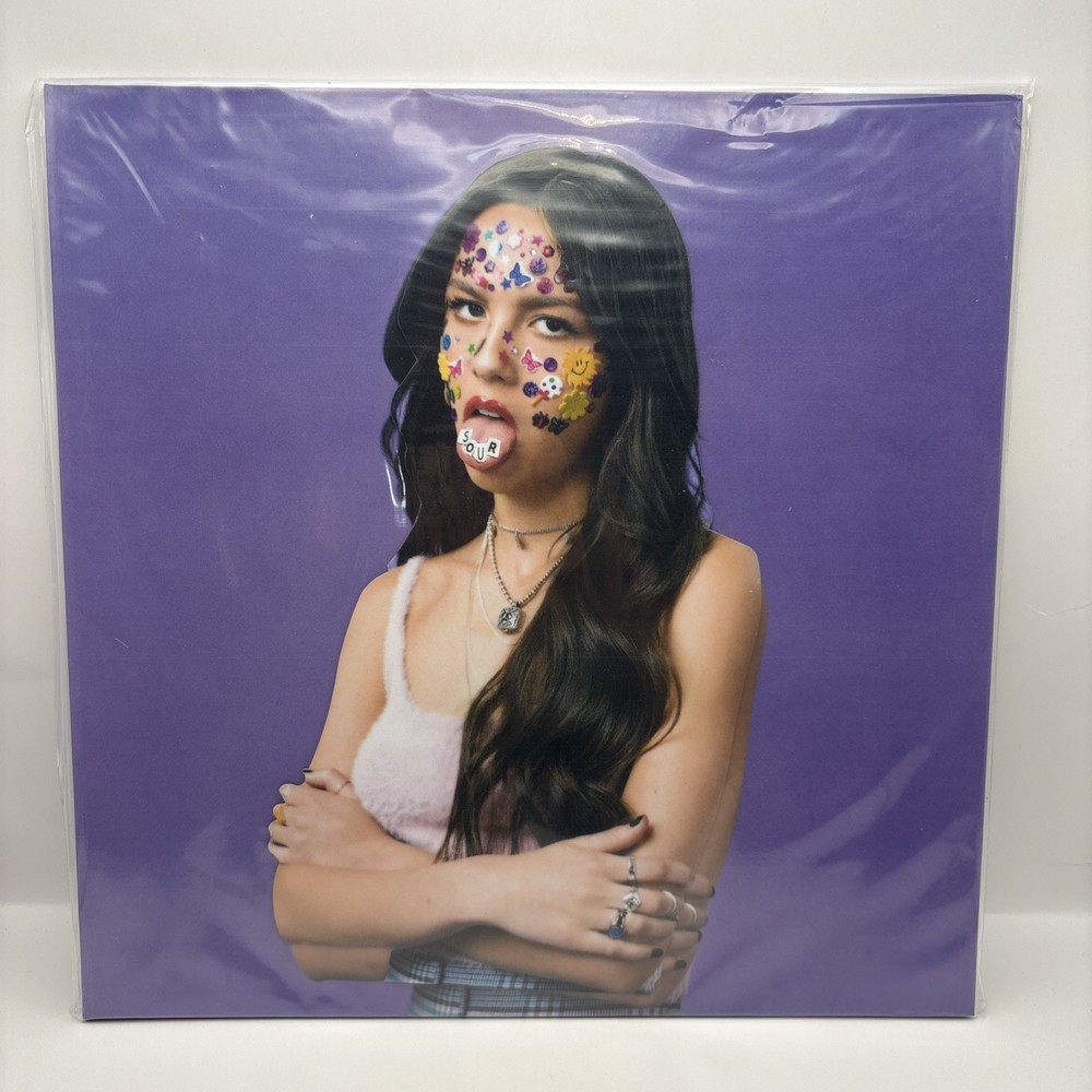 NEW OLIVIA RODRIGO Sour Vinyl LP IVC Club Edition #/3000 Purple Marble In Hand!
