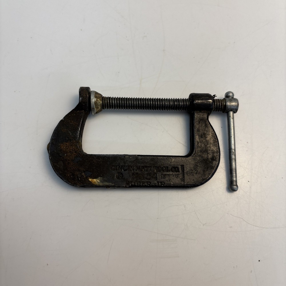 Vintage Cincinnati Tool Co No. 54 Super Junior C Clamp 2” USA