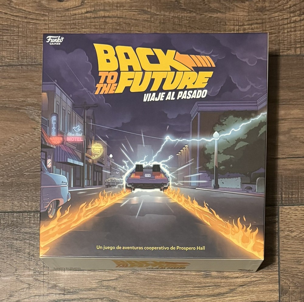 Funko Back To The Future Board Game Viaje Al Pasado, SPANISH Version NEW