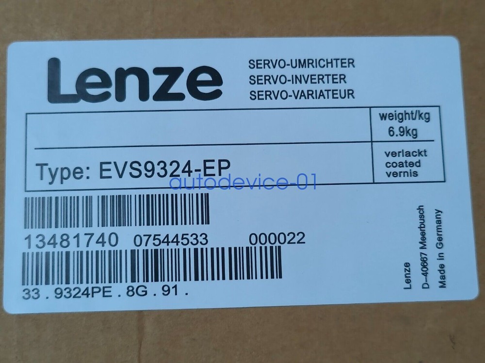 1PC NEW LENZE EVS9324-EP Inverter EVS9324EP Expedited Shipping DHL/FedEx