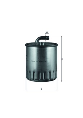 KL 179 Knecht fuel filter for Mercedes-Benz
