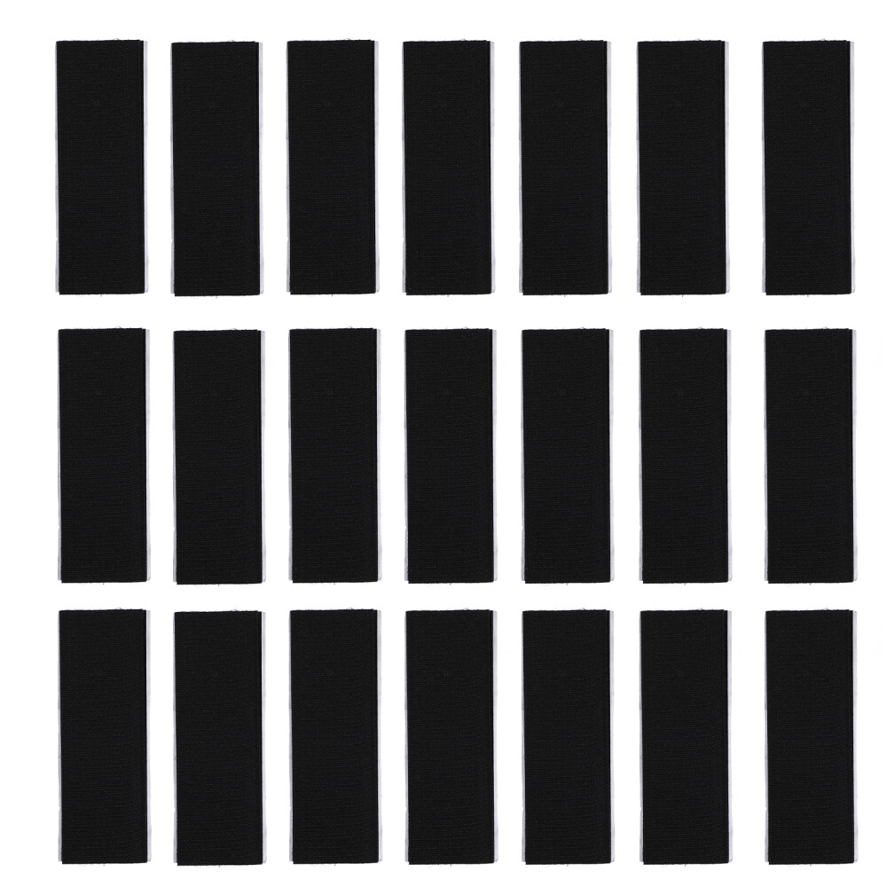 100 Pcs Heavy-Duty Adhesive Mounting Strips with Hook and Loop Fasteners