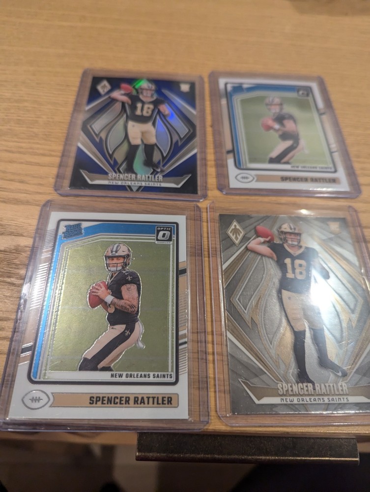Spencer Rattler 4 Card Rookie Lot