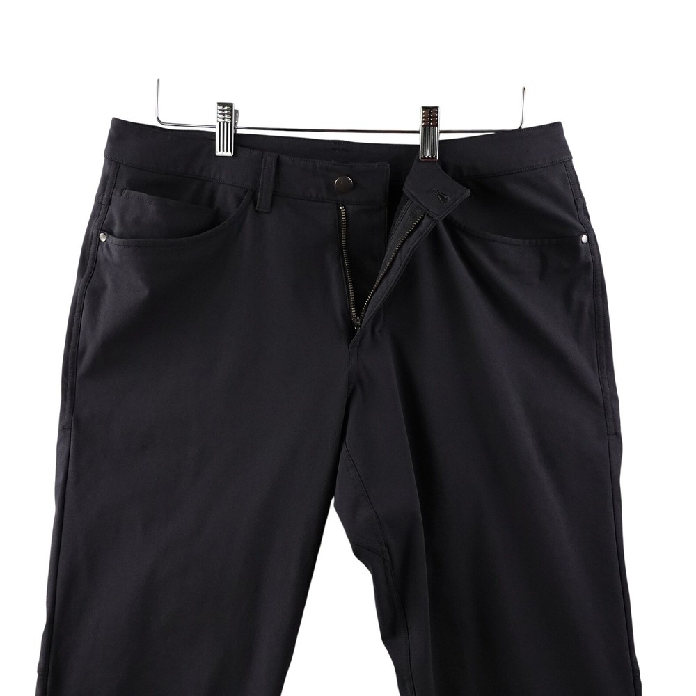 Lululemon ABC Pants Men 32 Charcoal Gray Slim Fit Technical Performance Trousers