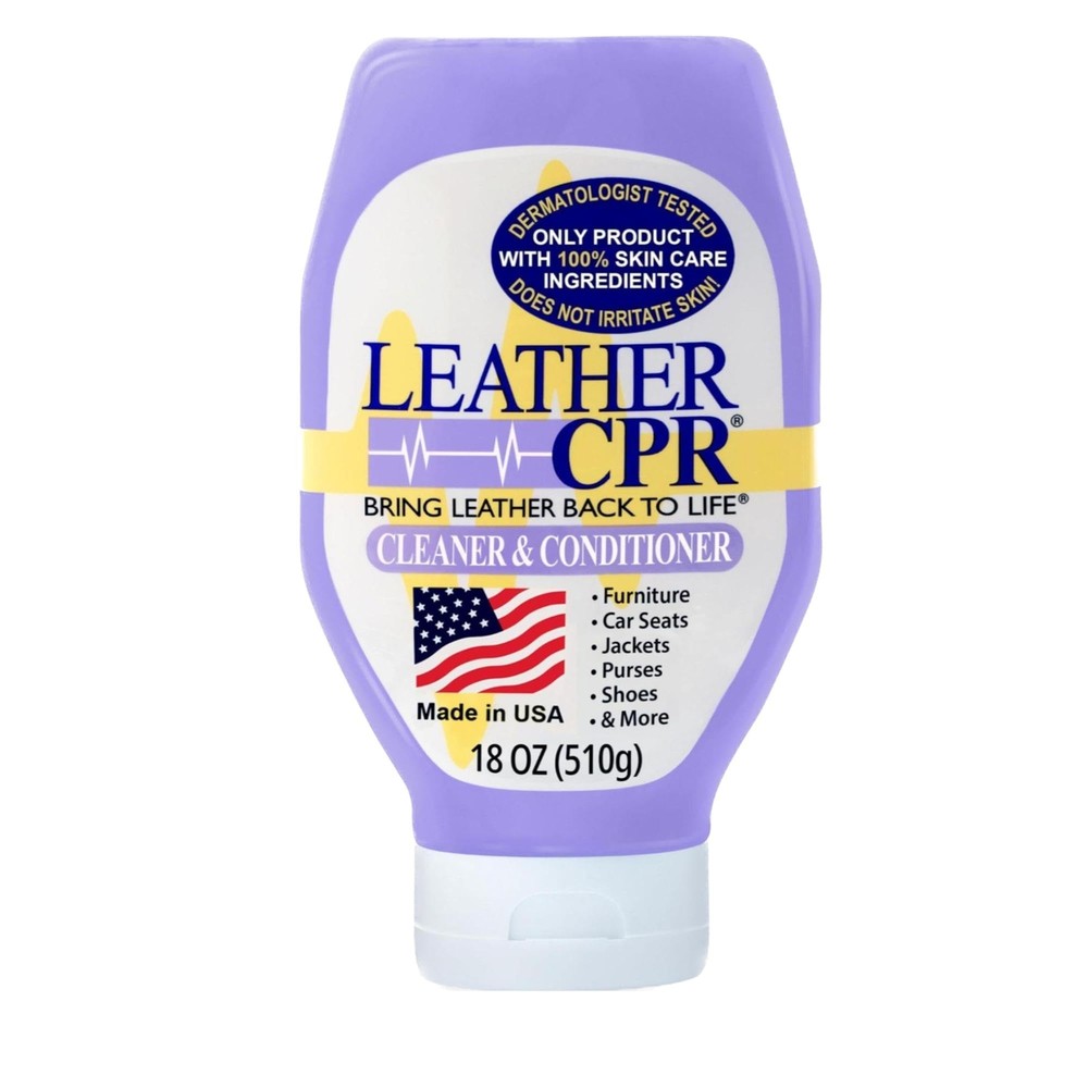 Leather Furniture Cleaner and Conditioner 2-in-1 Solution