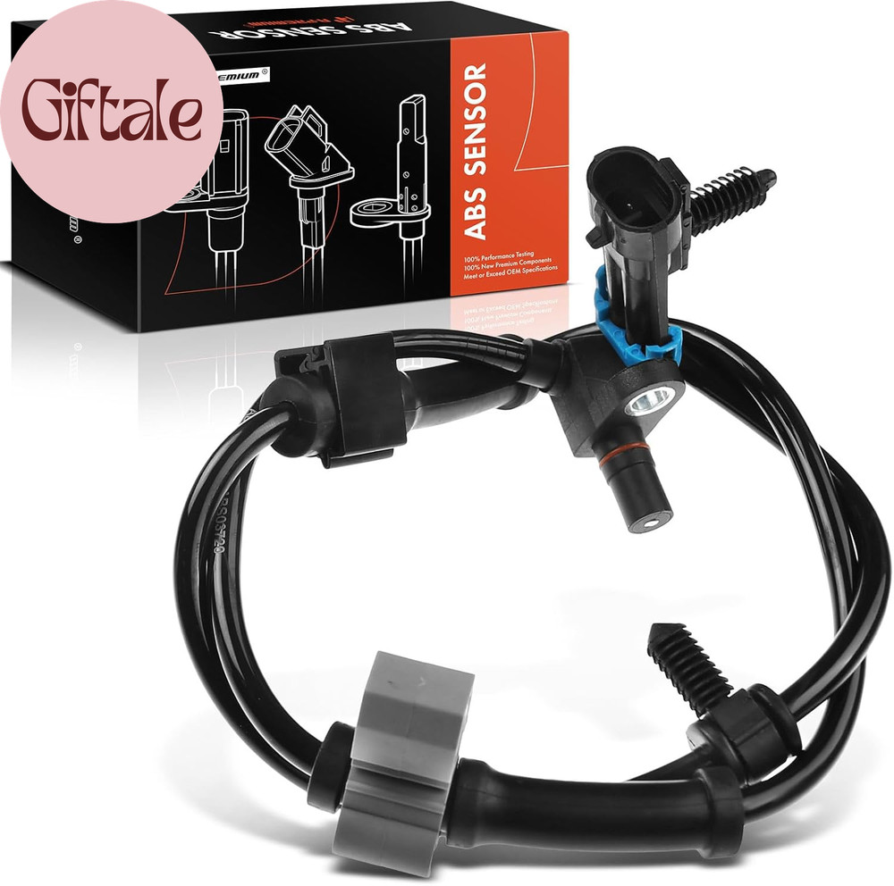 Front Left/Right ABS Wheel Speed Sensor Compatible with Cadillac, Chevy & GMC -