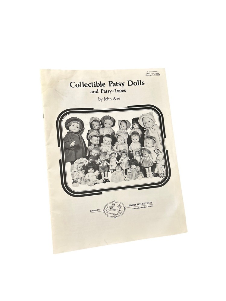 Collectible Patsy Dolls & Patsy‑Types John Axe 1978 Vintage Guide Staplebound