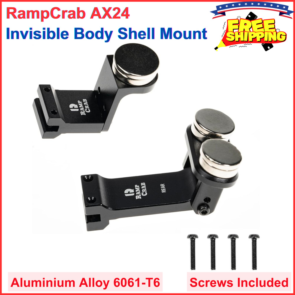 AX24 Invisible Body Shell Mount, Body Post Set for 1/24 RC Crawler Car AX24 XC-1
