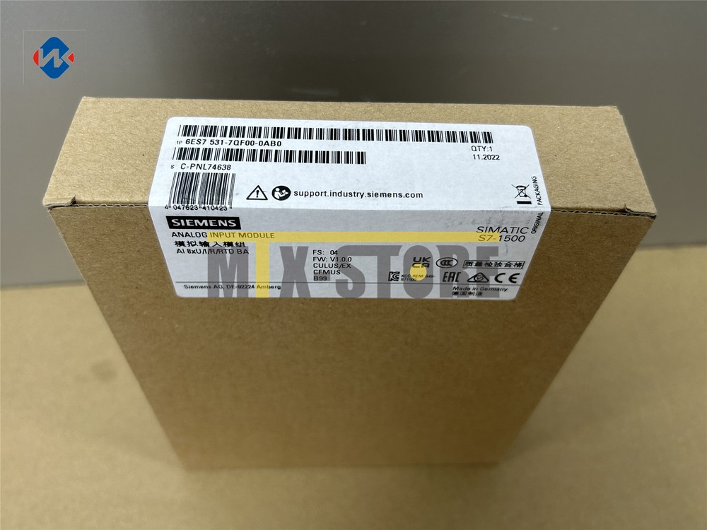 1PC Unopened Brand New Siemens 6ES7531-7QF00-0AB0 6ES7 531-7QF00-0AB0