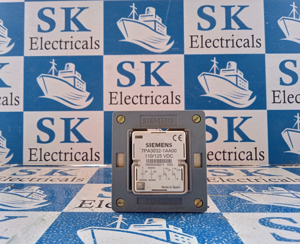 Siemens 7Pa3032-1Aa00 110/125Vdc Trip Circuit Supervision Relay